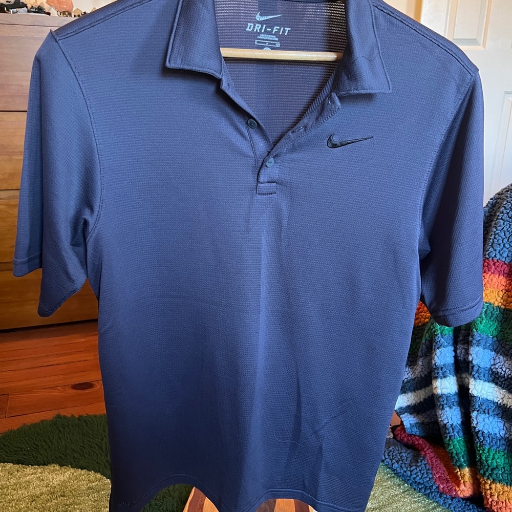 Nike Men's Dri-FIT Polo Shirt - Blue